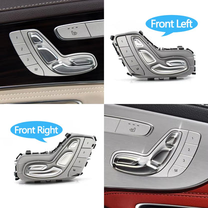 Car Front Seat Backrest Headrest Adjust Switch Memory Button For Benz C E GLC CLS EQC Class W205 W253 W213 W257 W293 2139059803