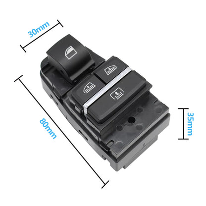 Rear Left Right Electric Power Window Lifter Switch Mirror Button For BMW 5GT 6 7 Series F07 F06 F01 F02 61319352183