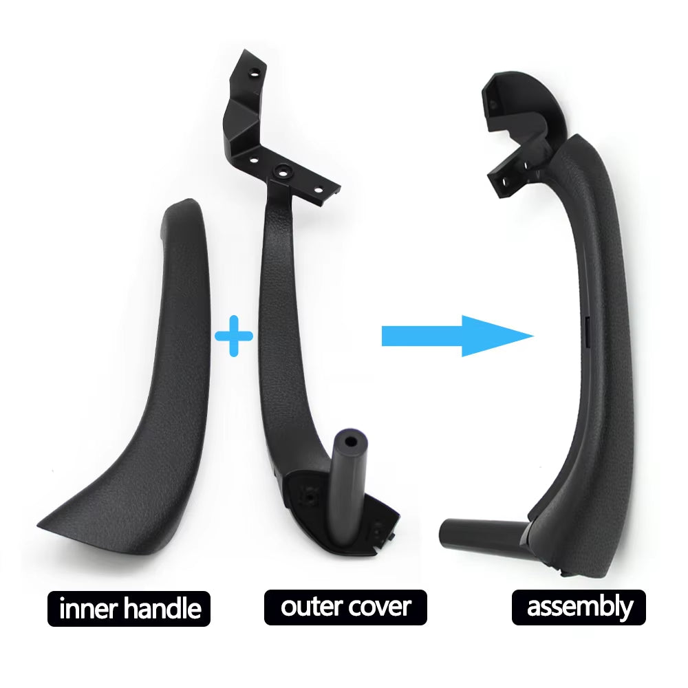 1/4PCS Car Front Rear Left Right Door Inside Grab Pull Handle Cover Trim Replacement For Mercedes Benz S Class W220 1998-2003