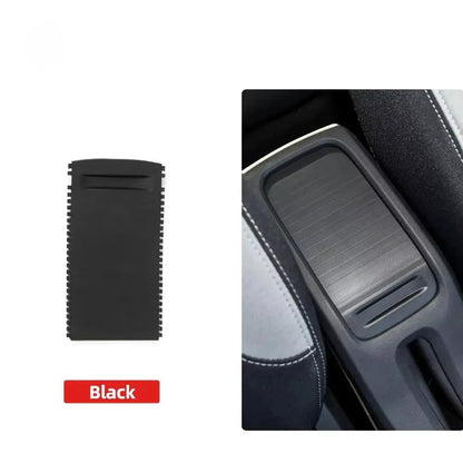 For Peugeot 301 2008 Car Center Armrest box Cover Console Sliding Shutters Cup Holder storage box 96782515ZD 2017-2018