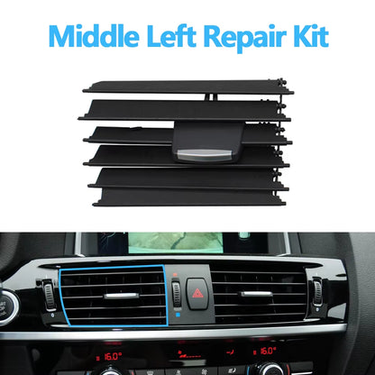 LHD RHD Car Front Middle AC Air Conditioner Vent Outlet Grille Slide Clip Repair Kit Replacement For BMW X3 X4 F25 F26 2011-2018
