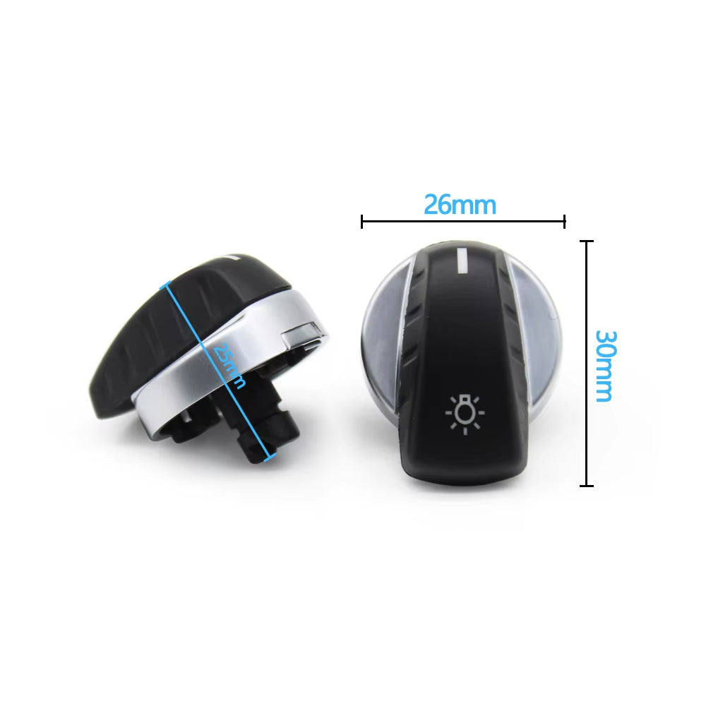Car Head Lamp Headlight Rotary Switch Knob Button For BMW X5 X6 Z4 E70 E71 E72 E89 2007-2013