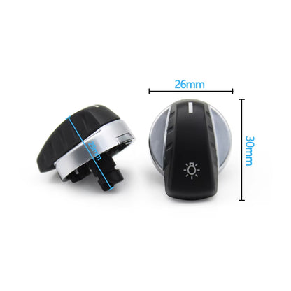 Car Head Lamp Headlight Rotary Switch Knob Button For BMW X5 X6 Z4 E70 E71 E72 E89 2007-2013