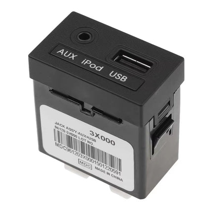 96120-3X000 961203X000 Fit For Hyundai 2011 2012 2013 Elantra Auxiliary Jack USB IPOD AUX Jack Assembly Car
