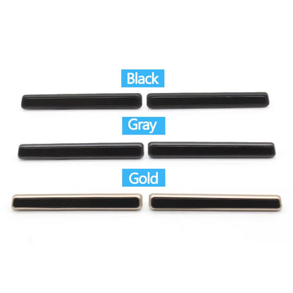 Car Middle Air Conditioning Central AC Vent Grille Air Vent Trim Strip For Porsche Taycan 9J1 2019 2020 2021 2022 2023