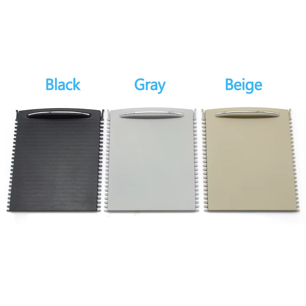 Car Center Console Sliding Shutter Cup Holder Water Cup Holder Panel Roller Cover For Mercedes Benz C Class W203 2000-2007