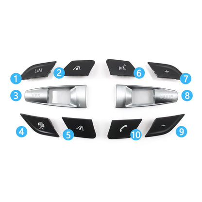 Car M Sport Steering Wheel Multifunction Buttons Knob For BMW F10 F11 F30 F31 F34 F01 F02 F06 F12 F25 F26 F15 F16 M2 M3 M4 M5