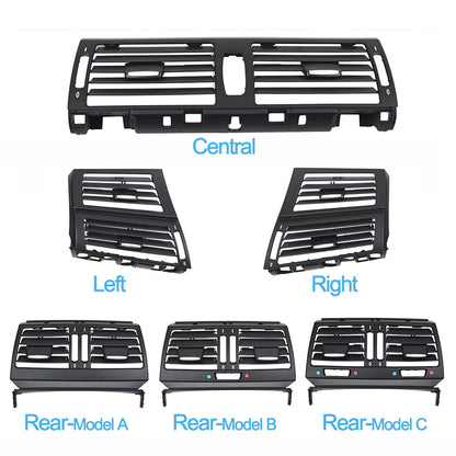 LHD RHD Front Central Left Right Rear Air Conditioning AC Vent Grille Outlet Cover For BMW X5 X6 E70 E71 E72 2007-2013