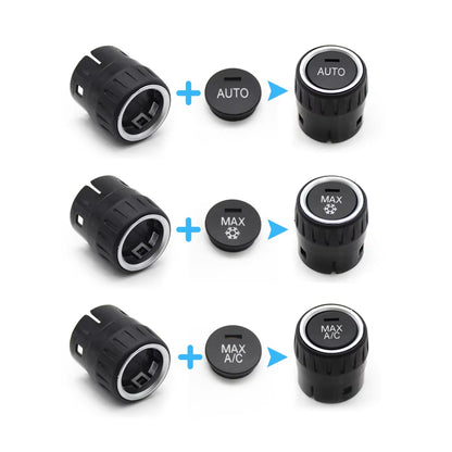 AC Heater Climate Control Switch Button Radio Volume Knob Cover For BMW 1 2 3 4 M4 Series F20 F21 F22 F87 F30 F31 F34 F32 F36
