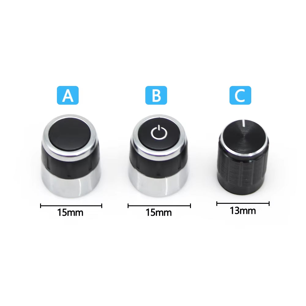 Car Radio Volume Knob Rotary Button Switch Setting Cover Cap For BMW X3 X4 F25 F26 2011-2017 61319351155