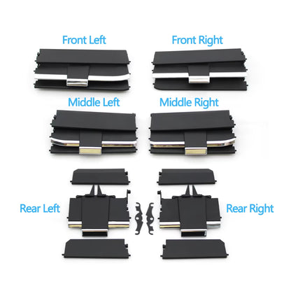 Car Front Rear Middle Left Right Air Conditioning AC Vent Grille Slide Clip Repair Kit For Maserati Quattroporte M156 2013-2022