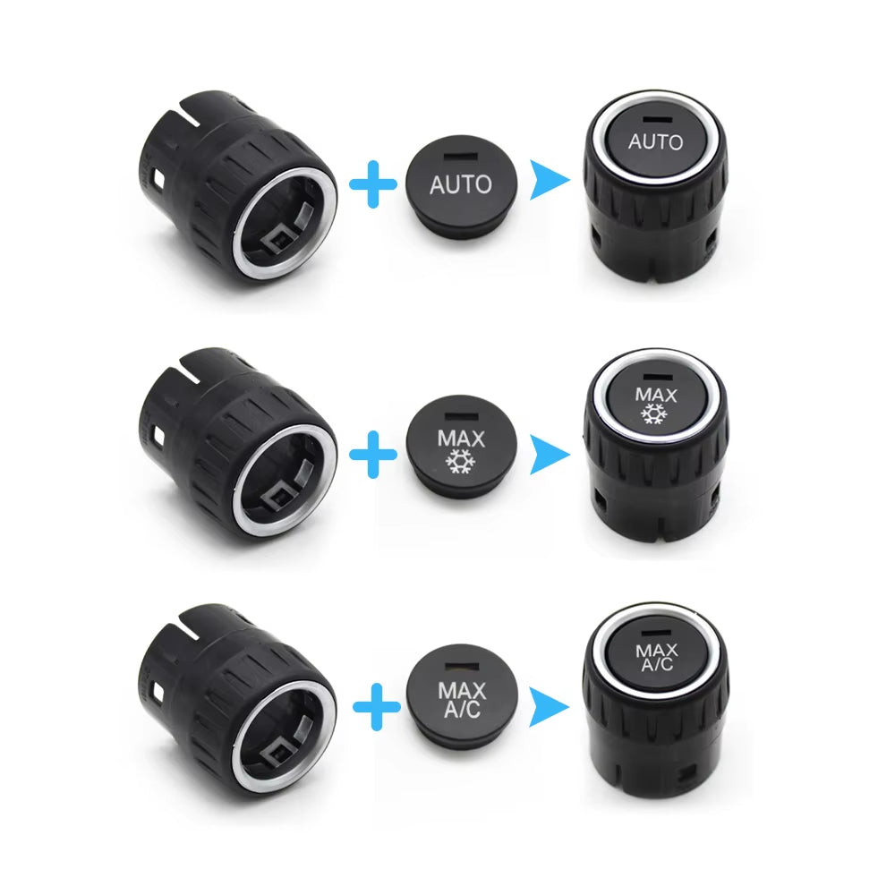 AC Heater Climate Control Switch AC Button Radio Volume Knob Cap For BMW 1 2 3 4 M4 Series F20 F21 F22 F87 F30 F31 F34 F32 F36