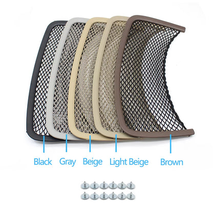 Car Front Left Right Seatback Pocket Panel Cover Trim For Mercedes BENZ ML GL GLS GLE R Class W164 W166 W251 1669100003