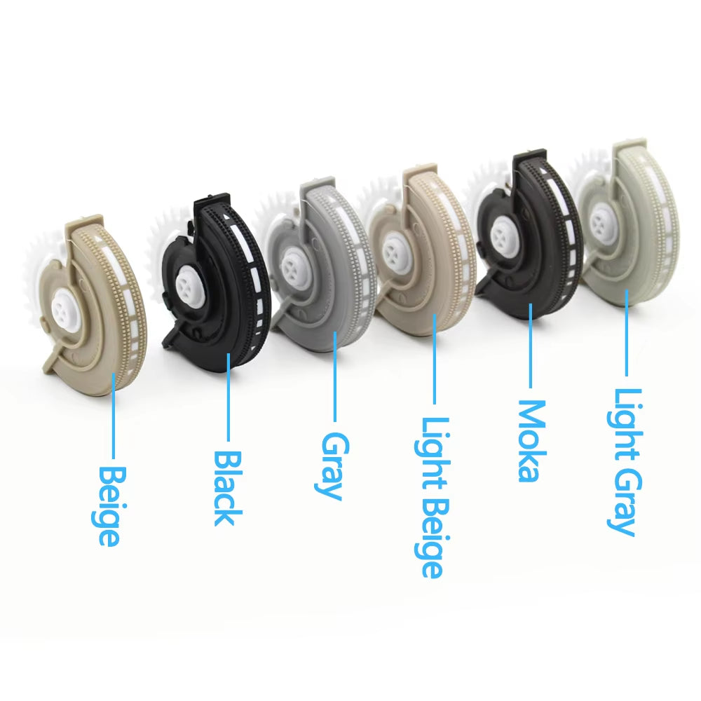 Car Rear Air Conditioning Air Vent Base Roller AC Vent Rolling Wheel For Mercedes BENZ C E GLK Class W204 W212 W207 X204