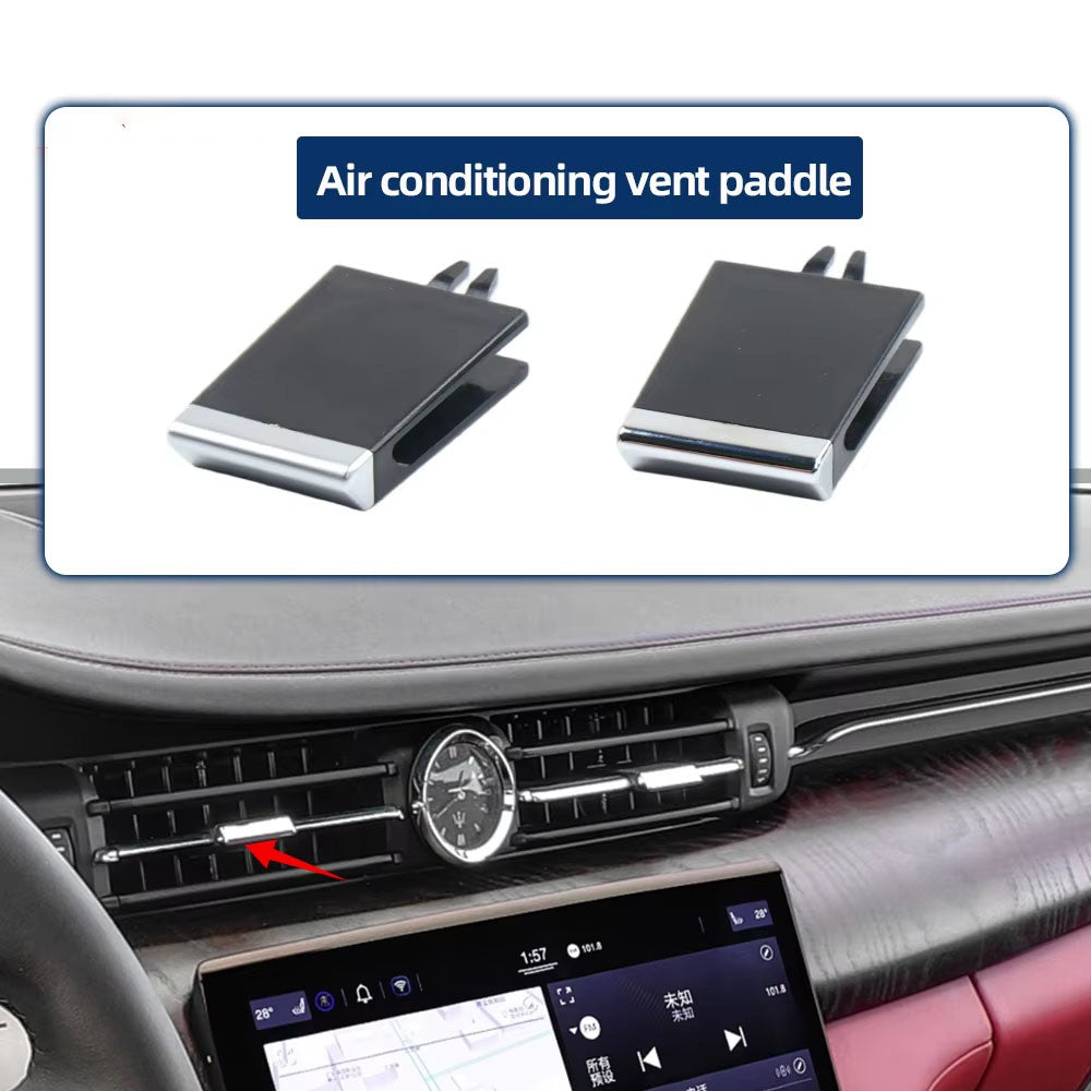 Car AC Vent Slider Grille Slat Clip Air Vent Adjuster Replacement For Maserati Ghibli Quattroporte OEM 670011357 670150960
