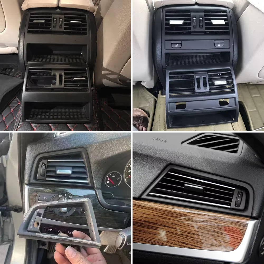 Rear Air Conditioning AC Vent Outlet Grille Panel For BMW 5 Series F10 F11 F18 520i 523i 525i 528i 535i 64229172167,64229172312