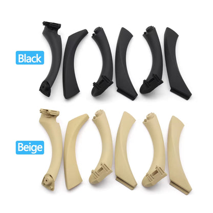 Beige Black Interior Passenger Door Pull Handle Cover Trim For BMW 3 Series E90 E91 E92 316i 318i 320i 325i 328i 2004-2012