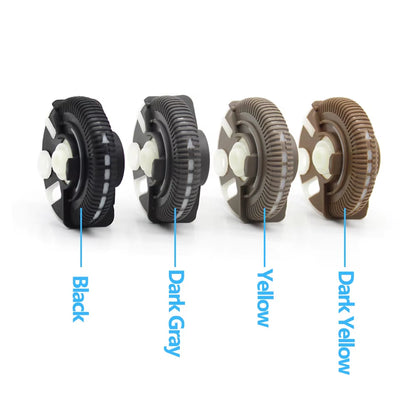 2/4PCS Set Car Front Rear Air Conditioning Control Roller AC Vent Rolling Wheel For Mercedes Benz E Class W211 E200 E300