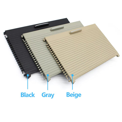 Car Rear Drink Cup Holder Cover Tray Sliding Roller Blind For Mercedes Benz C E Class W204 W207 Coupe C180 C250 E500 E350