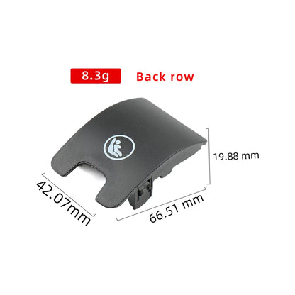 1PC Rear Child Seat ISOFIX Latch Cover For Mazda 3 Axela 2020-2023 OE BELG881N2