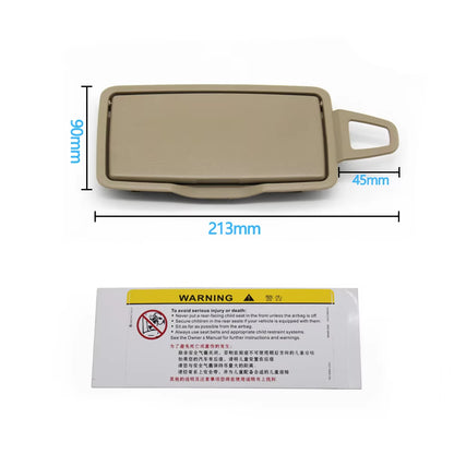 Car Sun Shade Visor Makeup Cosmetic Mirror Cover For Benz A B S C E GLC GLA Class W176 W246 W222 W205 W213 W238 W253 W156 W117