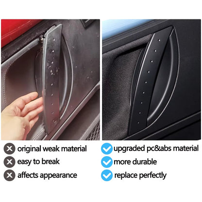 Car Interior Left Right Door Handle Protective Cover Replacement For Volkswagen VW Beetle 1998-2010