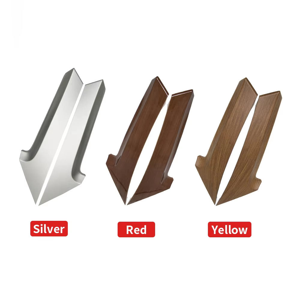 Car Front Rear Door Handle Cover Silver Car Interior Trim Indoor Door Handle Armrest Replacement For Toyota Camry 2006-2011