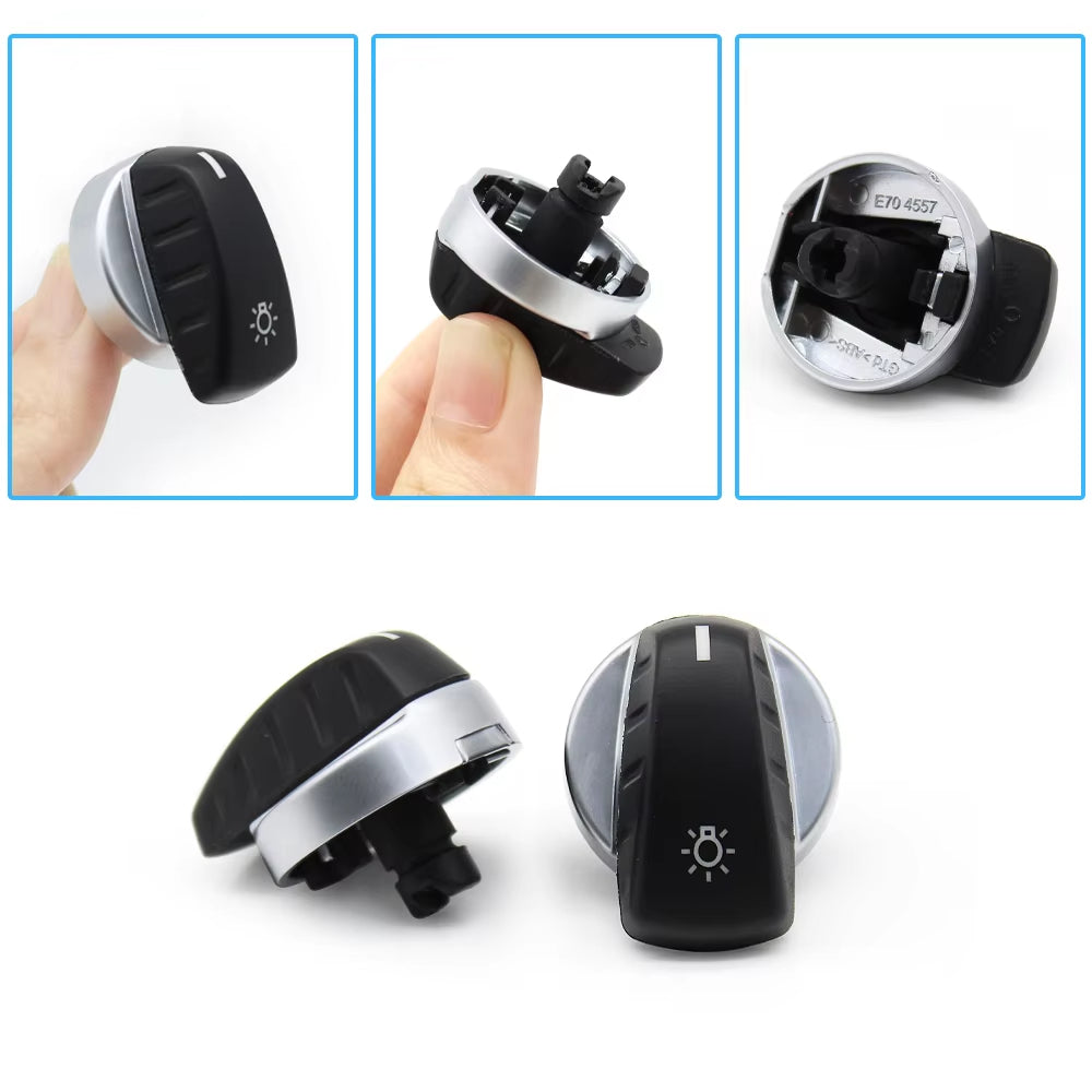 E60 Car Headlamp Head Light Rotary Switch Knob Button For BMW 5 Series 2007 2008 2009 2010