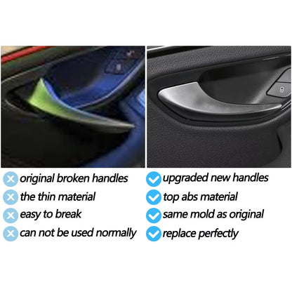 Black Chrome Car Interior Opening Door Pull Handle For Benz C GLC EQC Vito E S Class W205 W253 W293 W447 W448 W213 W222