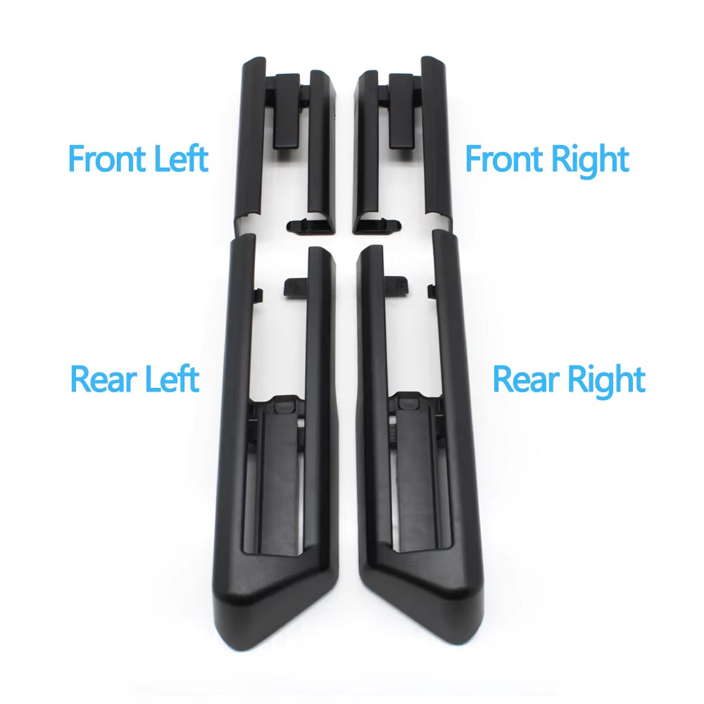 LHD RHD Left Right Car Seat Rail Sliding Track Trim Cover For BMW 5 5GT 7 Series F10 F18 F01 F02 F07 LCI 2013/7-2017