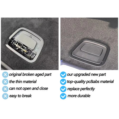Car Rear Trunk Mat Carpet Handle For Mercedes Benz ML GL GLE GLS Class W166 W292 ML300 GL450 GLE320
