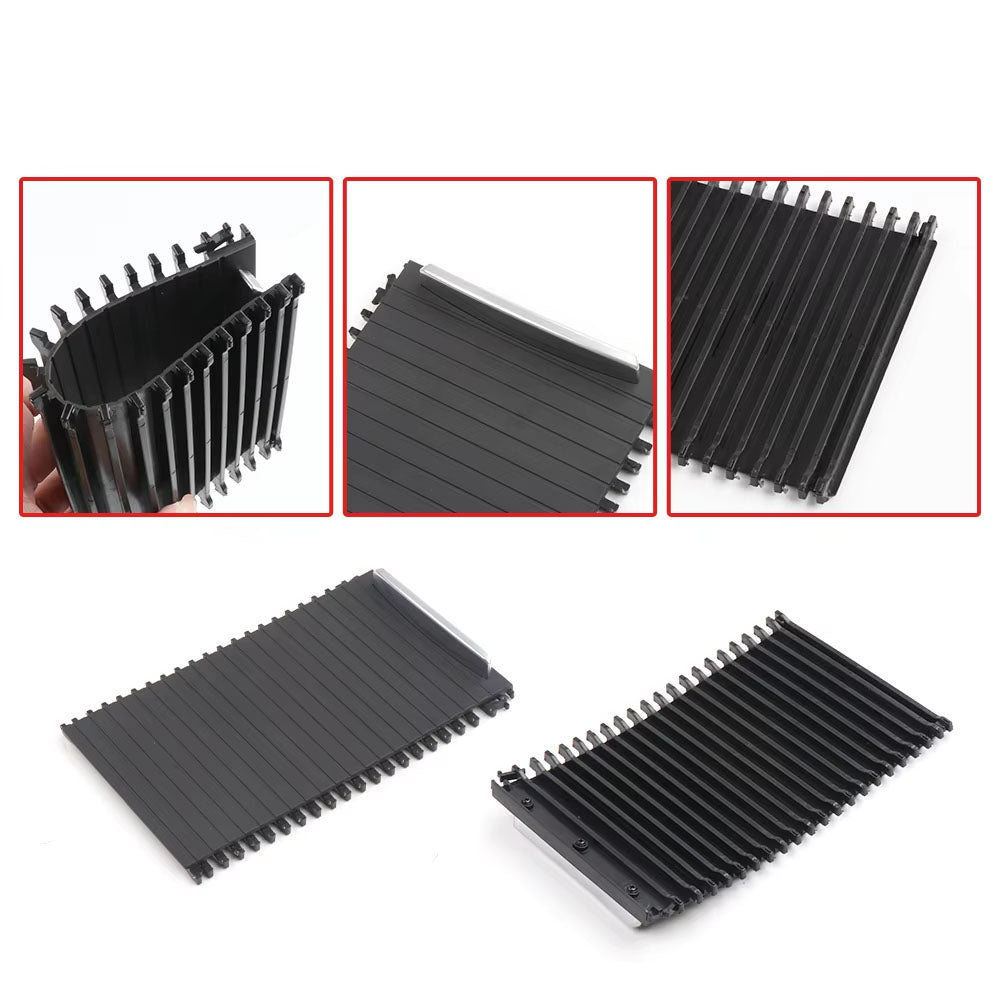 For Peugeot 408 308S Front Seats Central Armrest Curtain For Peugeot Container Storage Box Center Console Shutters Cover