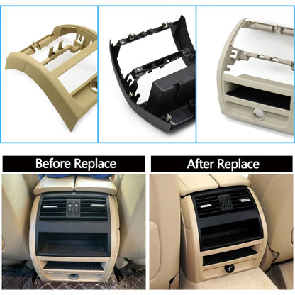 Upgraded Rear Air Vent Grille Outer Surrounding Frame Replacement For BMW 5 Series F10 F11 F18 for 520i 523i 525i 528i 535i