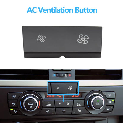 Air Conditioner AC Temperature Control Button Keys Rotary Knob For BMW 1 3 Series X1 X3 E81 E82 E87 E88 E90 E91 E92 E93 E84 F25