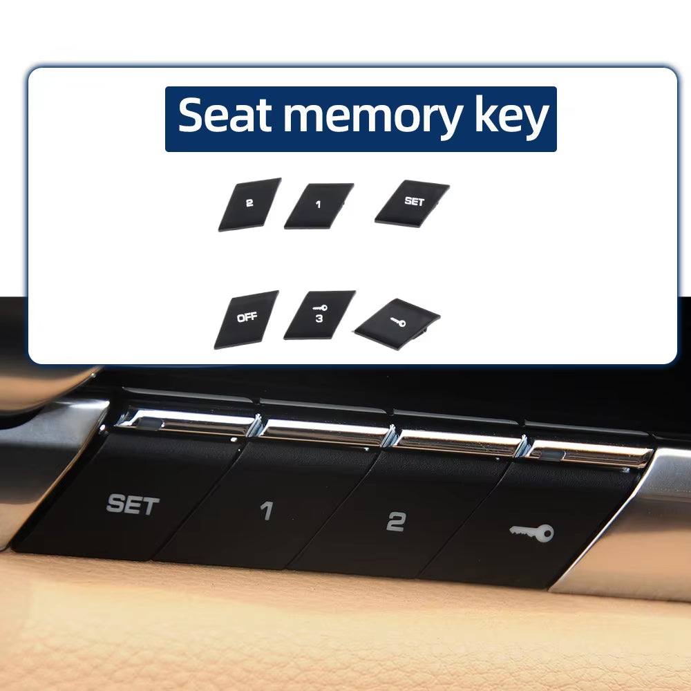 Seat Memory Control Buttons Replacement For Porsche Panamera 2010-2016 OE 97061310302 97061310402 Auto Interior Accessory