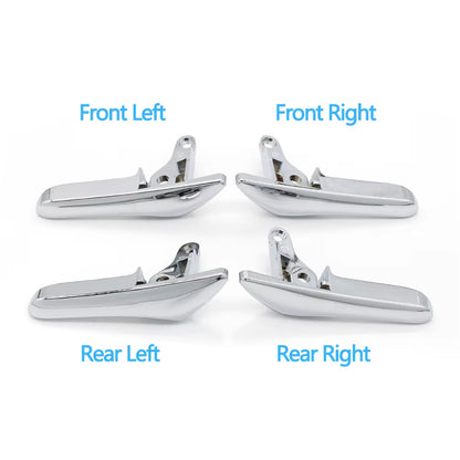 Car Interior Front Rear Left Right Chrome Door Handle For Mercedes Benz E CLS Class W211 W219 E320 E500 E63 AMG 2117660124