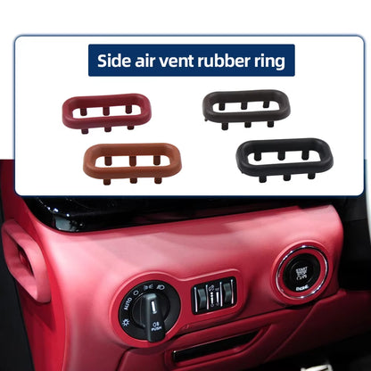 673001399 Instrument Side Air Outlet Rubber Ring Car Dash Panel Liner For Maserati Ghibli Quattroporte M156 2014-2020 2 sold