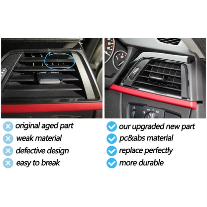 RHD Car Right Air Conditioning AC Vent Grill Outlet Panel Frame Cover For BMW 3 4 Series F30 F31 F34 F35 F32 F33 F36 F82 F83