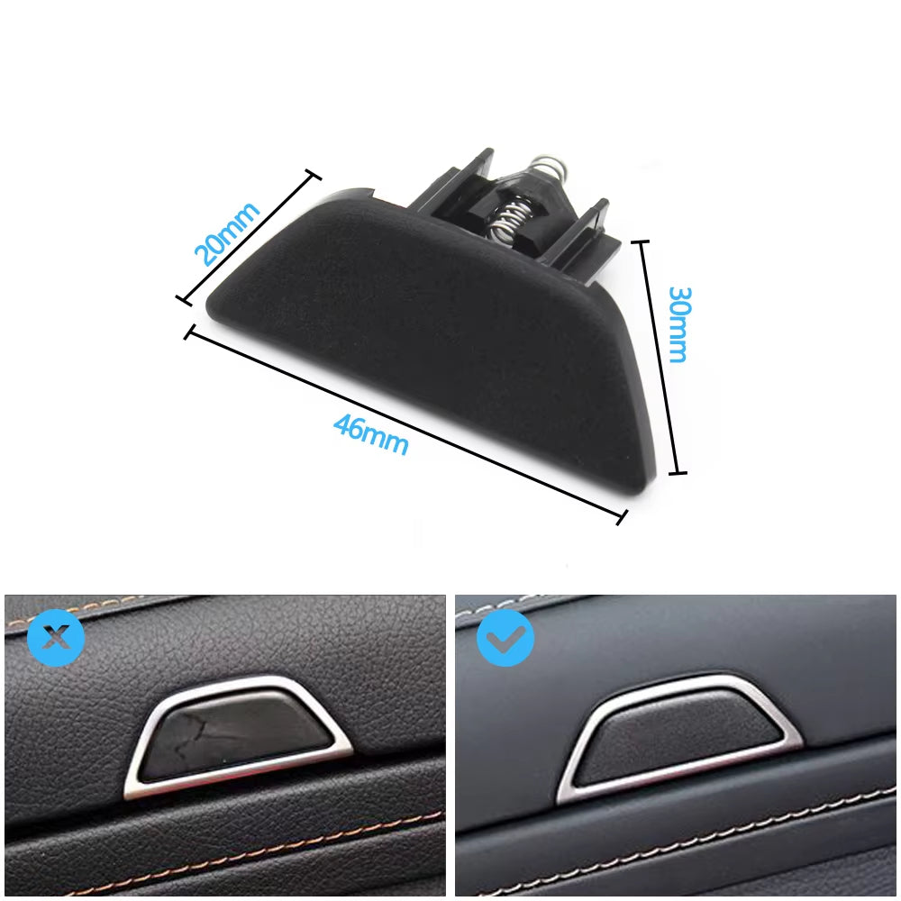 Car Center Console Lid Armrest Box Panel Switch Button Cover For Mercedes Benz S Class W222 S320 S350 S450 S500 2014-2020