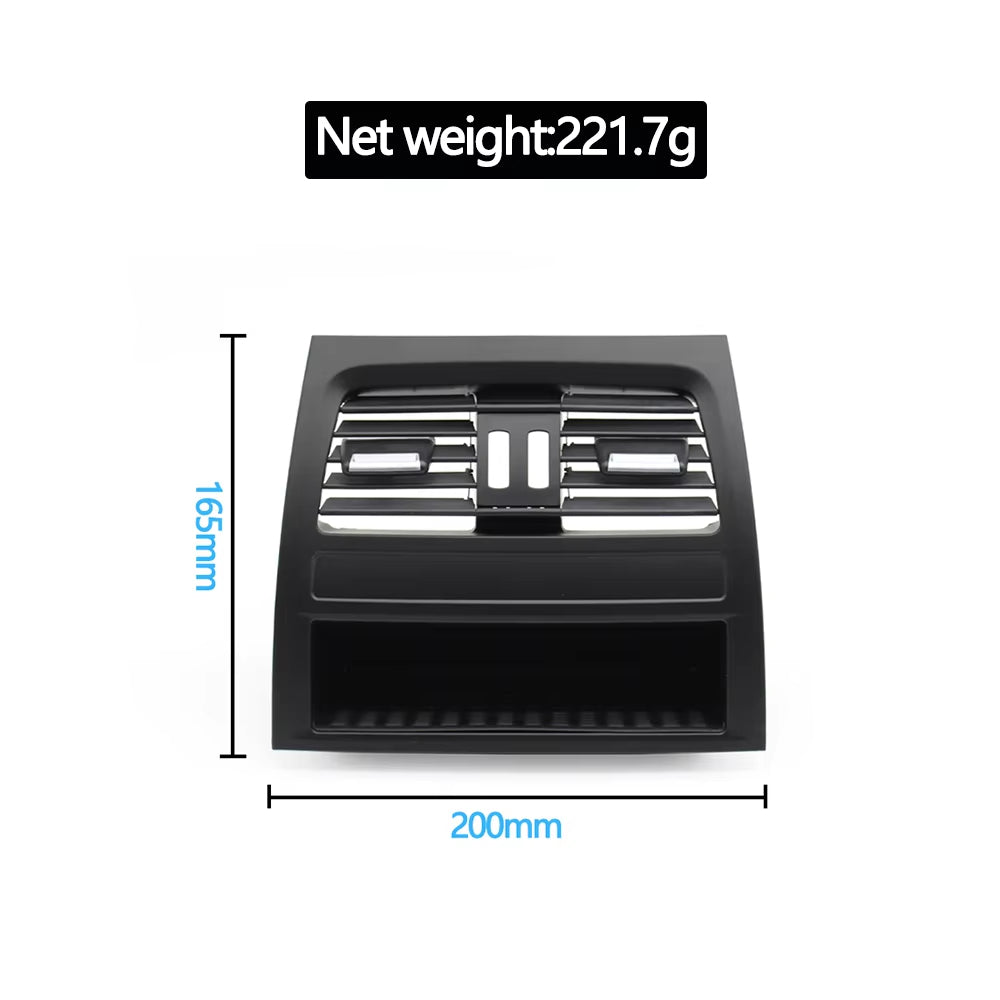 Car Rear Fresh Air Conditioning AC Vent Grille Outlet Panel For BMW 5 Series GT F07 528i 535i 550i 2010-2017