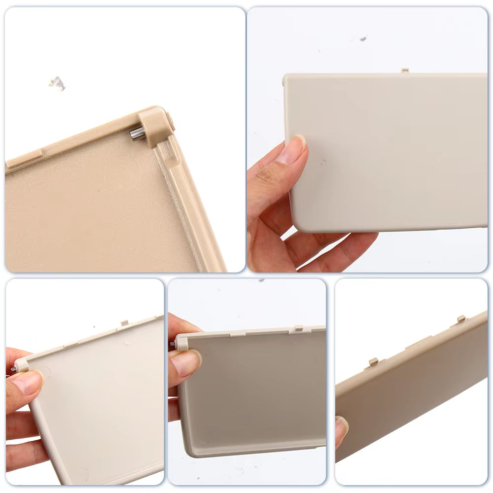 Car Sun Visor Makeup Mirror Cover Replacement for Honda CRV CR-V RE1 2007-2011 -Auto Interior Cosmetic Mirror Cover Accessories