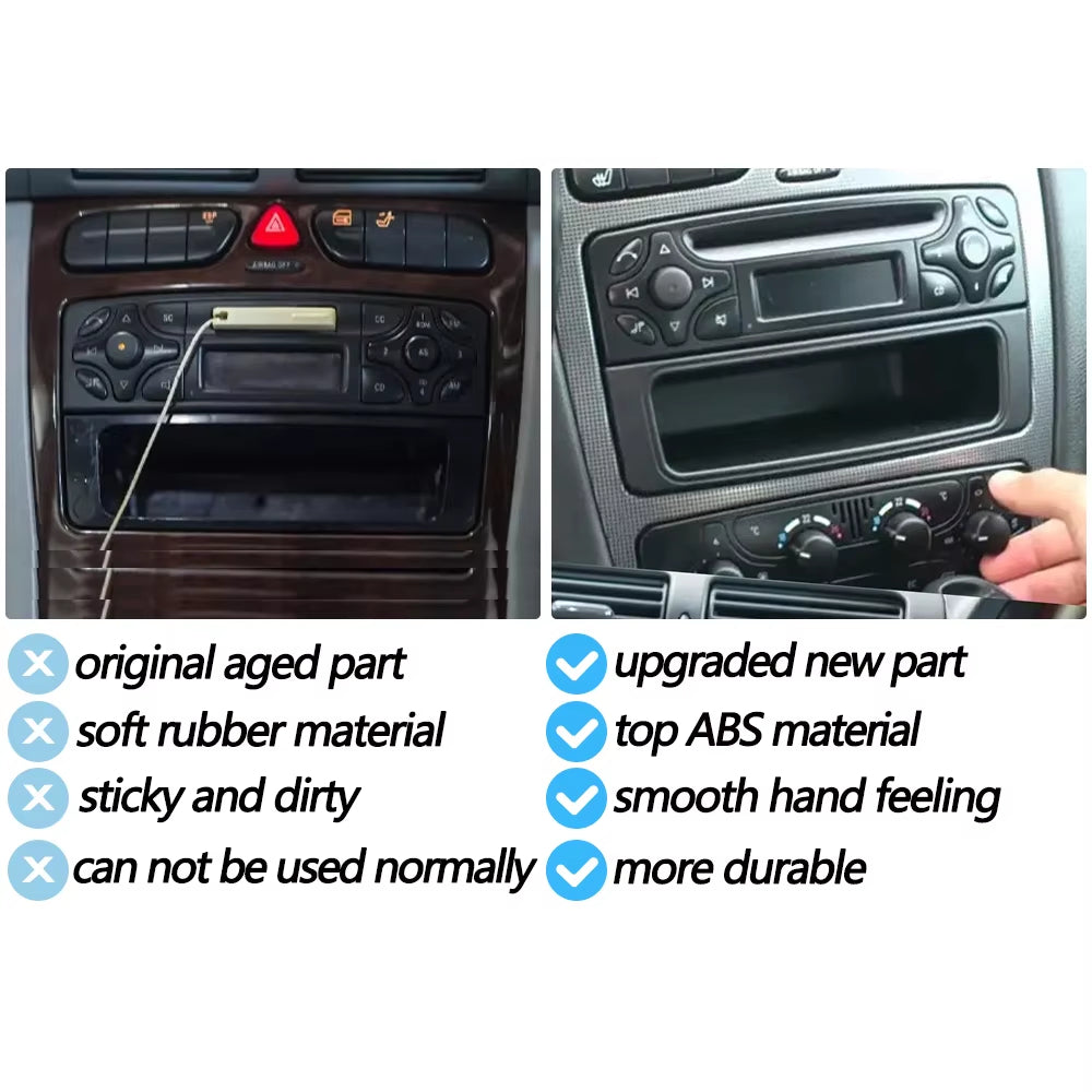 Car Central Console Storage Box Organizer Rest Tray Holder For Mercedes Benz C CLK Vito G Class W203 W209 W639 W463 2036830291