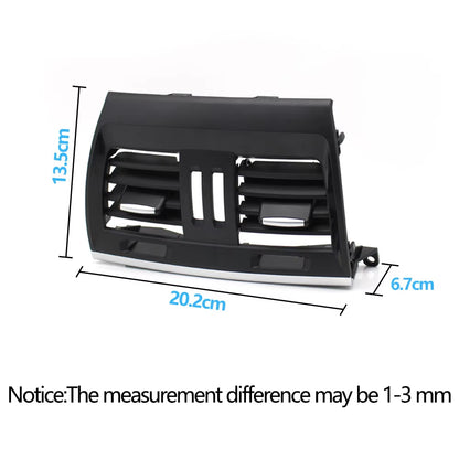 Car Rear Central Console Air Conditioning Ac Vent Outlet Grill Panel Cover For BMW X5 X6 F15 F16 F85 F86 64229252012 64229252013