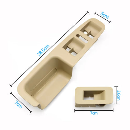 Car Front Rear Left Right Door Window Switch Cover Panel Trim Replacement For VW Volkswagen Touareg 2003-2010