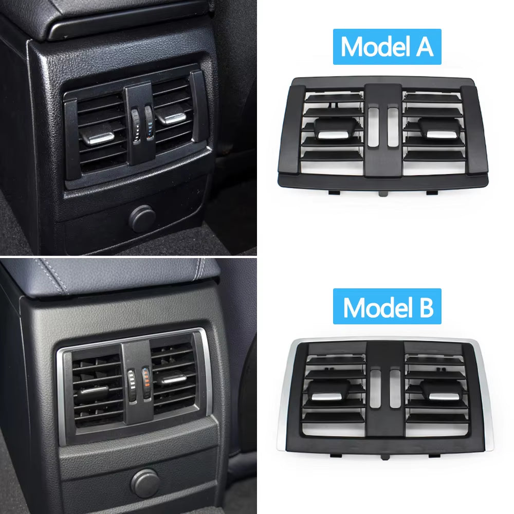 Car Rear Console AC Vent Grille Panel Cover For BMW 1 2 3 4 Series F30 F31 F34 F35 F20 F87 F32 F33 F36 64229265350,64229333675