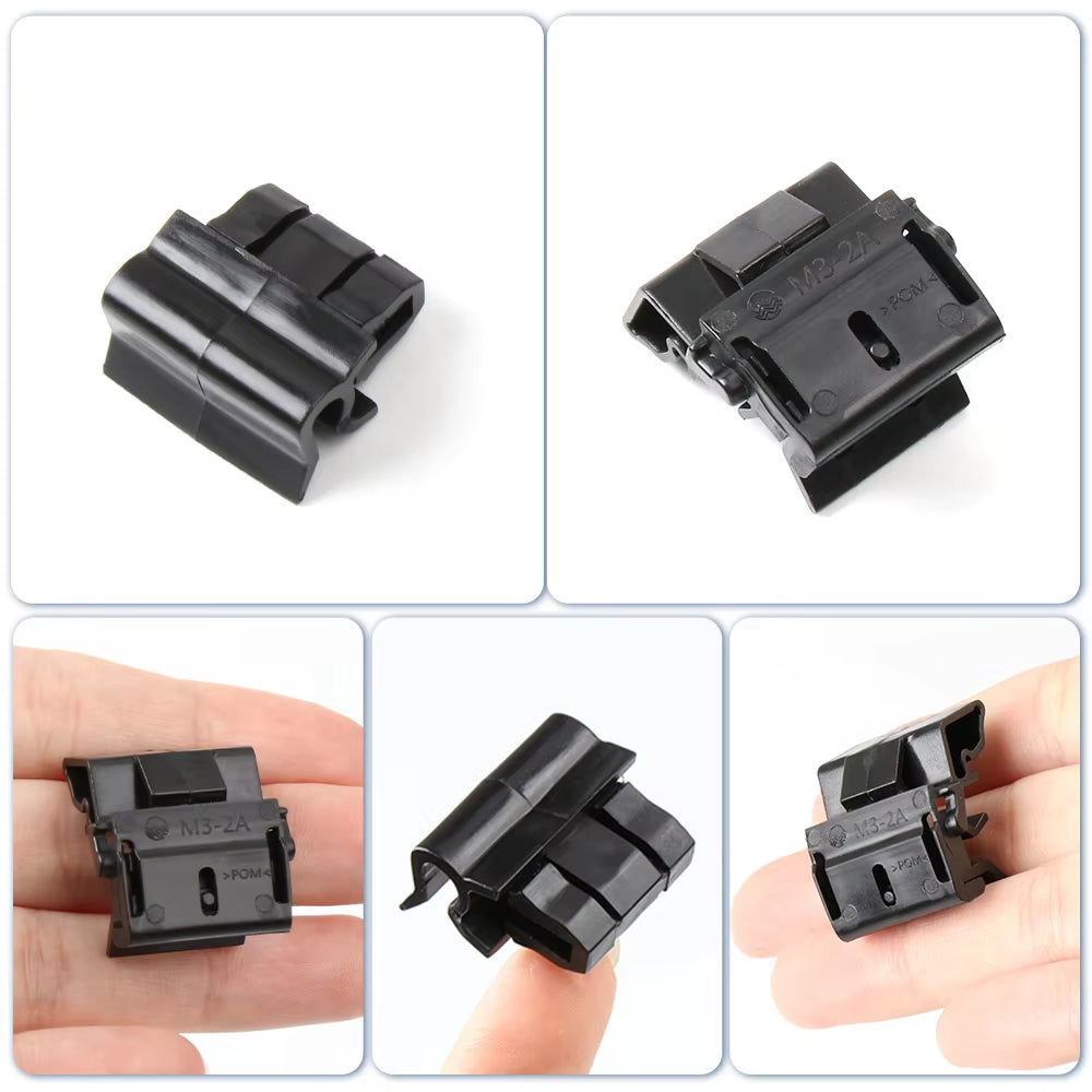 1PC Front Bumper Box Buckle Hoods Trunk Clips Plastic Fixed Clip For Tesla Model Y 2020-2021 Car Accessories 1472872-00-B