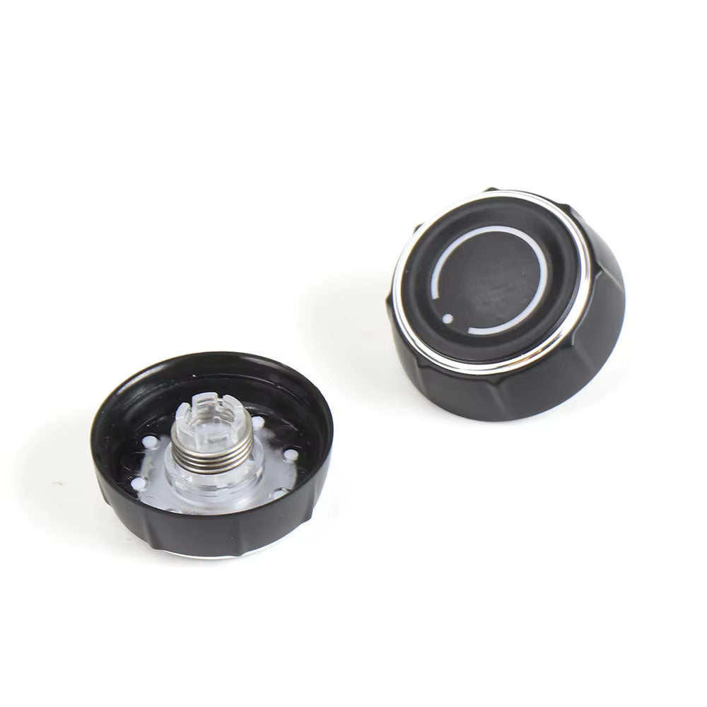 Audio Volume Radio Knob Cover CD Multi-Media Control Switch Button For Porsche Cayenne 7P5 Panamera 970 Macan 95B 95B9195