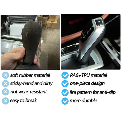 Car Gear Lever Shift Knob Rear Cover Trim For BMW 1 2 3 4 5 7 Series F20 F21 F22 F30 F31 F34 F35 F10 F11 F07 F01 F02 F25 F26