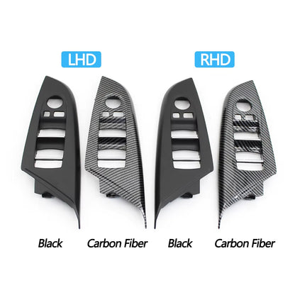 LHD RHD Car Front Rear Door Window Lift Switch Cover Trim Outer Frame Replacement For BMW X3 F25 2011-2017