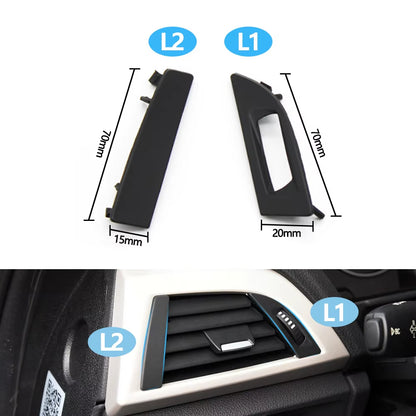 LHD Car Left Right Air Vent Grille Air Outlet Panel Trim Cover For BMW 1 2 Series F20 F21 F22 F23 2012-2019